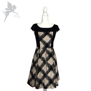 ANTHROPOLOGIE EVA FRANCO chenille fit-and-flare dress